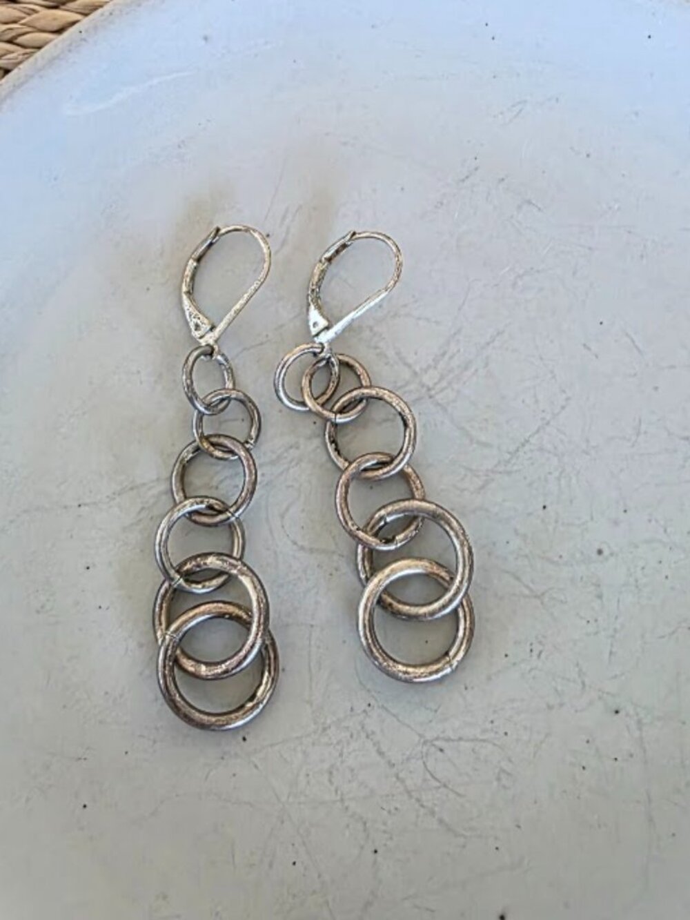 Silver-toned Earrings